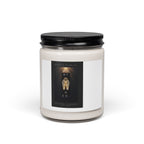 9oz Scented Soy Candle — Warm Amber & Vanilla Jar Candle (Hand-Poured)
