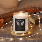 Scented Soy Candle – "Only If They Knew" Angel Wings Memorial Candle (9oz)