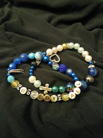 God Luv Al Faith Bracelet Stack